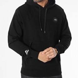 HELVETICA MP - SWEAT CAPUCHE - DOMINGO - BLACK - NOIR